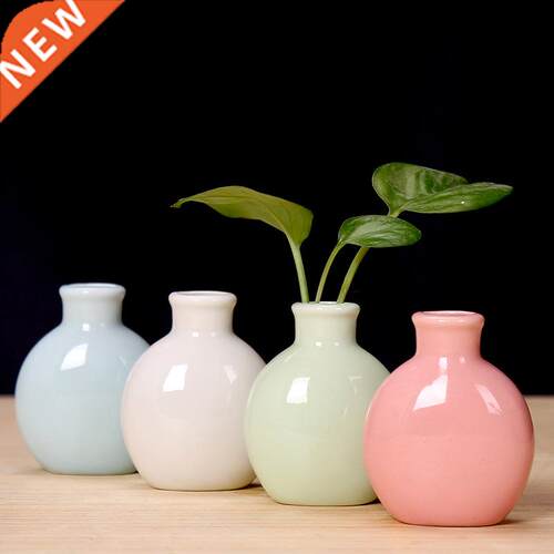 1Piece Ceramic Mini Flower Vase Home Garden Decoration Plant