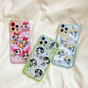 Bandai Cute Cartoon Powerpuff Girls Phone Cover For iPhone 1
