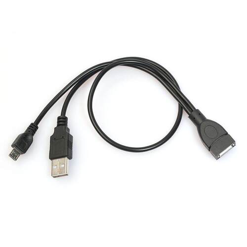 icro USB Host OTG Cable With USB Plug Drop Shipping F35