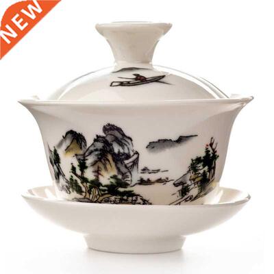 China Hand Painted Tea Set,dehua High Quality White Porcelai