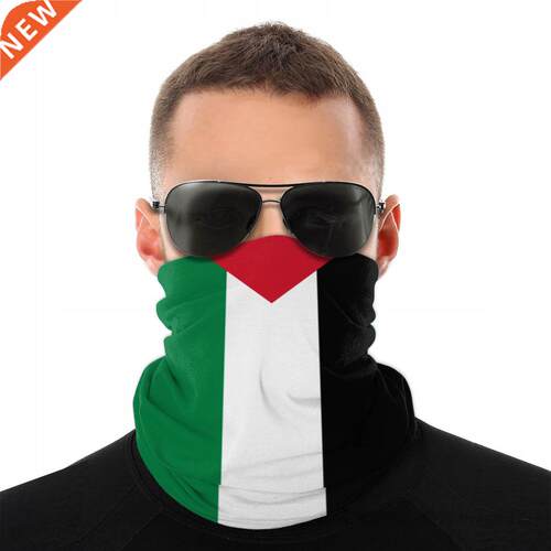 Palestine Flag Scarves Half Face Mask Men Women Halloween Ne