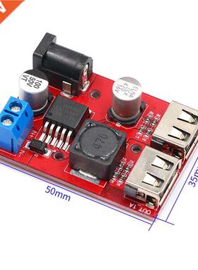 LM2596 LM2596S Dual USB DC-DC 9V 12V 24V 36V to 5V 3A Step