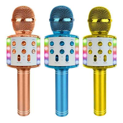 Wireless Karaoke Microphone Handheld Portable Speaker Home K
