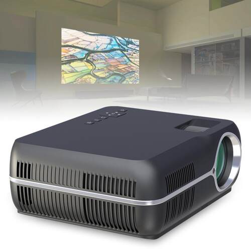 4200LM 1080P Video Home Cinema LED HD Video Projector with S - 封面