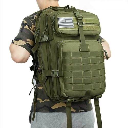 50L 1000D Nylon Waterproof kking Fishing Hunting Bag Backpac