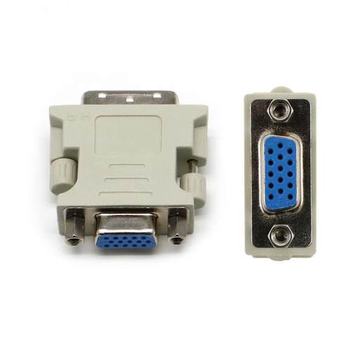 DVI-I 24+5 Pin DVI to VGA Male to Female Video Converter Ada
