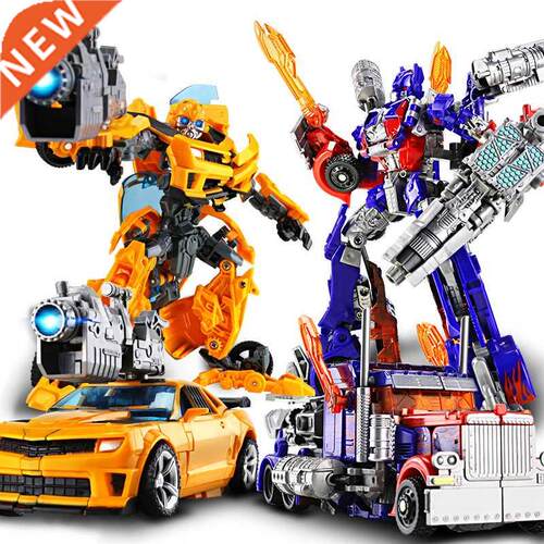 20cm Transformation Toys Robot Car Alloy Plastic Action Figu