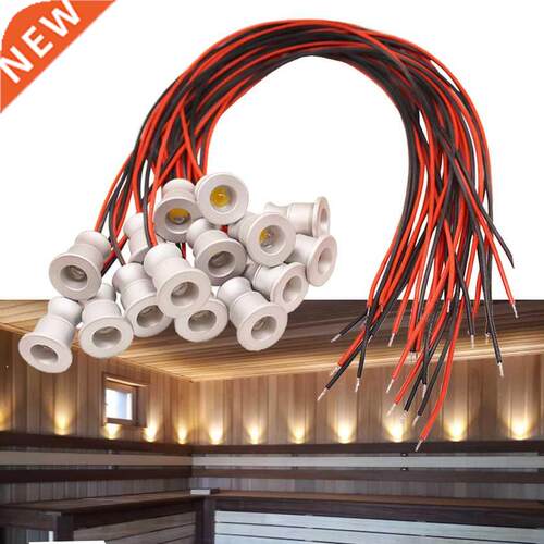 20pc Small Spot LED Light Spotlight 1W 12V Waterproof Ambien