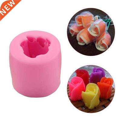 3D Tulip Candle Mold Handmade DIY Flower Soap Silicone Mold