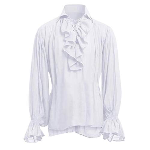2020 Men's Shirts High Quality Fashion Men Bandage Long Slee