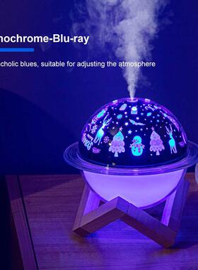 USB Mini LED Colorful Night Light Planet Lamp Humidifier 4