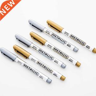 4 pcs Metallic color Marker pen Gold Silver Craft drawing pe