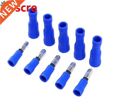 connector 10pcs 5set Blue Bullet Connector Insulated Crimp