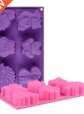 6 Hole Anmal S Slcone Chocolate Frog Mold Kangaroo