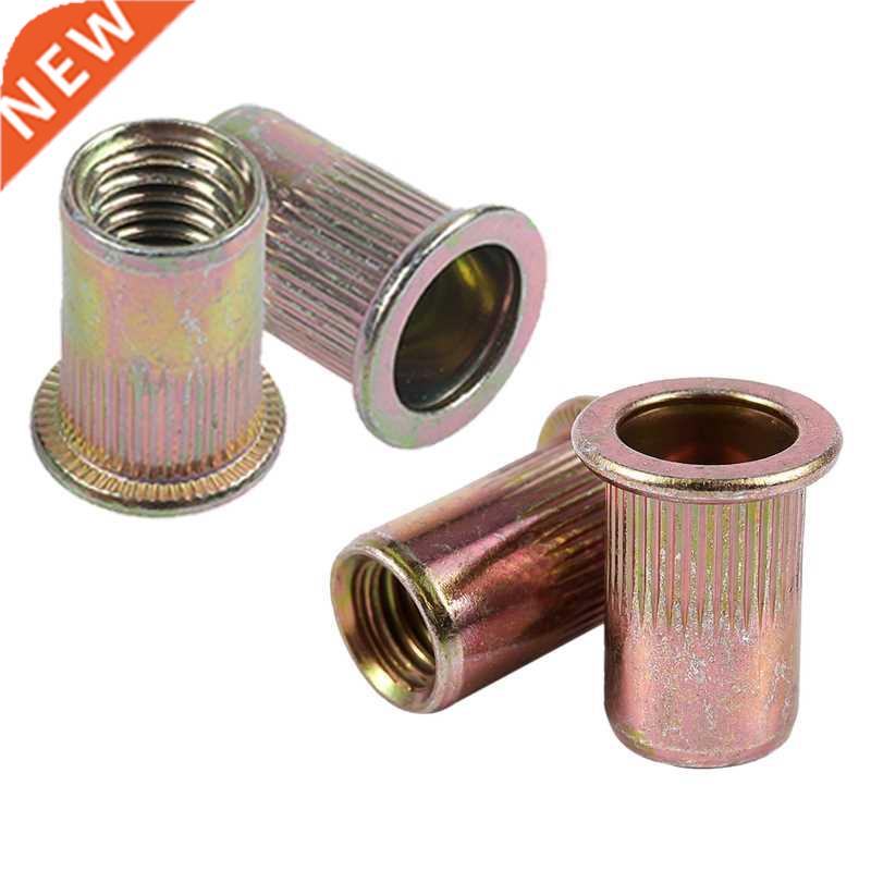 40 Pcs Flat Head Metric Steel Blind Insert Rivet Nut Rivnut