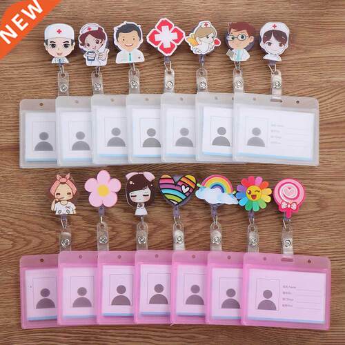 New Nurse Doctor Retractable Badge Reel with Horizontal Styl