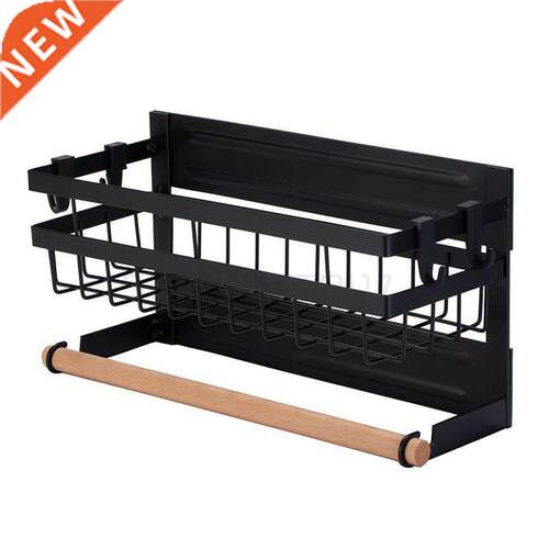 Magnetic Spice Rack for Refrigerator Kitchen Storage Rack