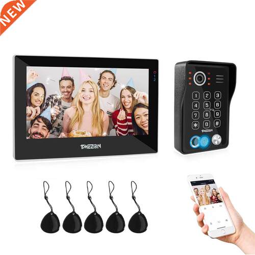 TMEZON WiFi Video Doorphone 7zoll Touch Screen with 1080P Wi