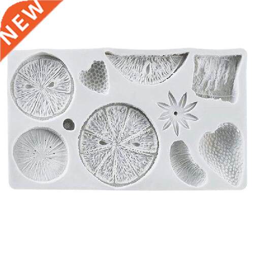 New Fruit Shaped Fondant Molds Silicone Mold for Chocolate