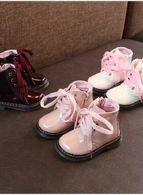 New Martin Boots Shoes for Kids Boys Girls Size 21-36 2021