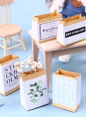 Handmade 1:12 Dollhouse Miniature DIY Doll Deco Fashion