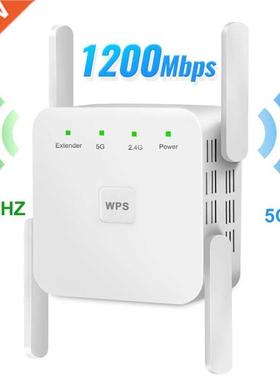 5Ghz Wireless WiFi Repeater 1200Mbps Router Wifi Booster 2.4