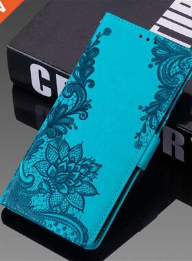 Lace Leather Flip Case For Xiaomi Redmi 9T 9 10 9A 9AT 9C NF