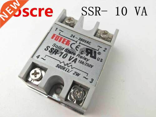 1pcs Free shipping solid state relay SSR-10VA 10A 500K ohm T
