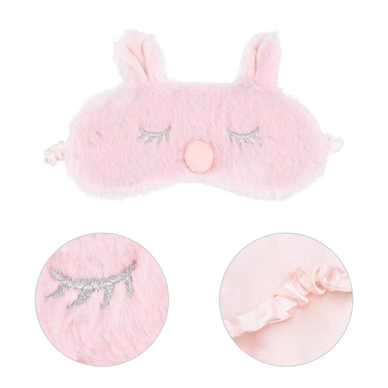 1pc Cartoon Animal Eyepatch Lovely Sleeping Eyepatch Plush