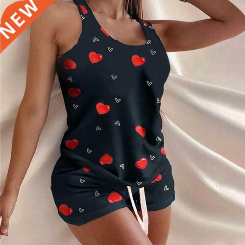 2021 New Pyjamas Women Camisole Sleep Wear Women Pajamas Hea