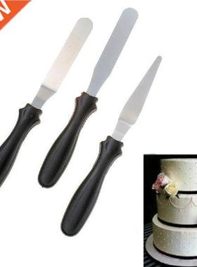 3PCS/Set Stainless Steel Cake Spatula Butter Cream Icing