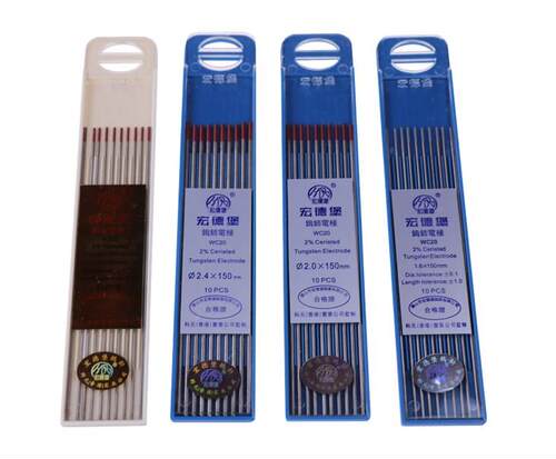 Tungsten electrode argon arc welding electrode tungsten