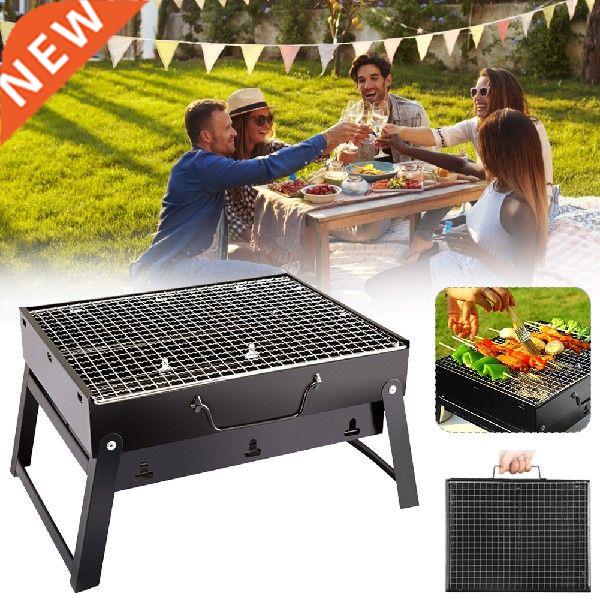 BBQ Charcoal Grill Folding Portable Barbecue Grill with