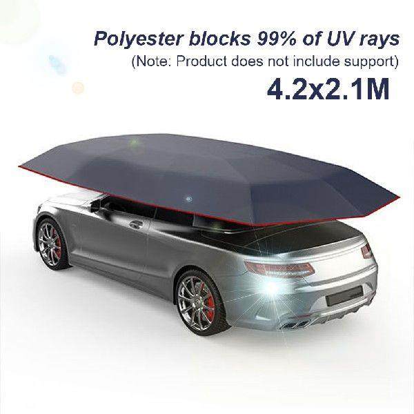 Summer Car Cover Sun Shade Cover Car Protection Umbrella