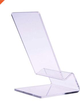 Transparent Cell Phone Holder Acrylic Display Stand Clear Ra