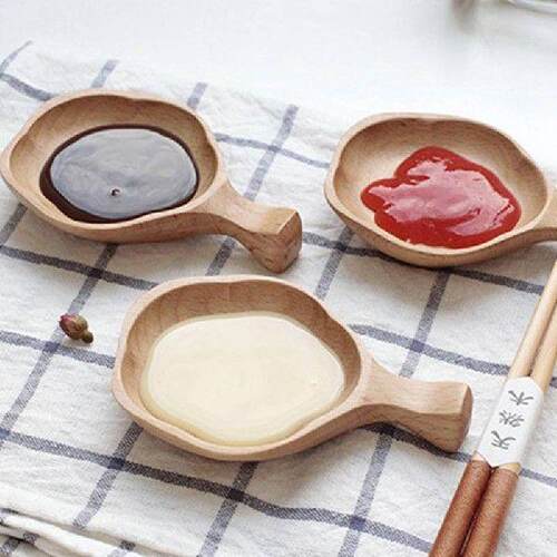 Wood Seasoning Dish Assorted Seasoning Sugar Salad Tomato