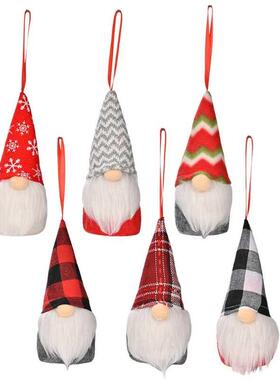 Christmas Dwarf with Lights Ornaments Hanging Pendants for