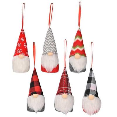 Christmas Dwarf with Lights Ornaments Hanging Pendants for