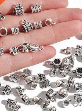 New Fashion 20Pcs/Lot Antique Silver Color Beads For Jewelry