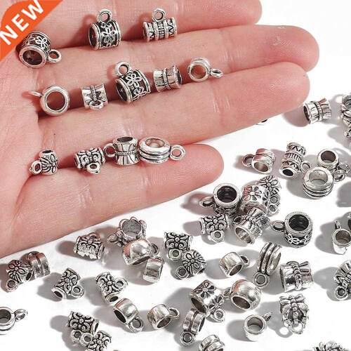 New Fashion 20Pcs/Lot Antique Silver Color Beads For Jewelry