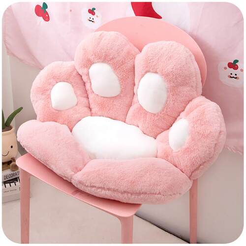 Cat Paw Cushion For Armchair Seat Lumbar Support Office