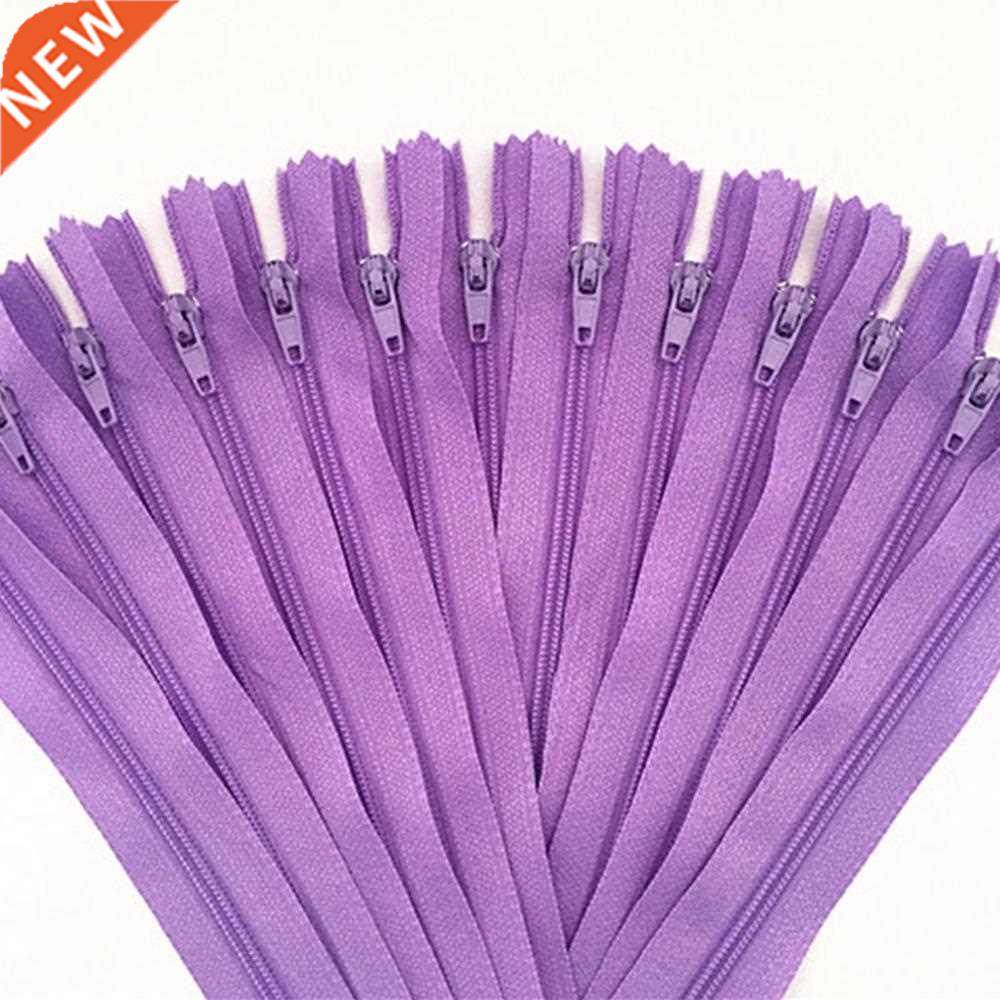 50pcs (6/7/8/10/12/14/16/20/22/24 inch) Mix nylon zipper ta