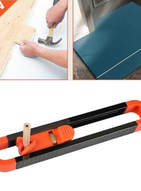 Scribing Gauge Ruler With Pencil Holder Radian Ruler Metal C