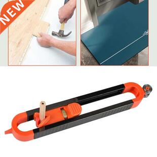 Scribing Gauge Ruler With Pencil Holder Radian Ruler Metal C