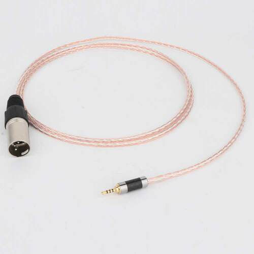 YTER 7N OCC Copper 4pin XLR Male to 2.5mm Stereo Male Audio