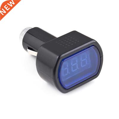 Cigarette lighter voltmeter Portable Digital Monitor Car Vol