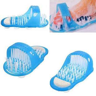 1 PC Shower Feet Foot Scrubber Massager Cleaner Exfoliating