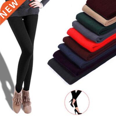Women Winter Warm Leggings Skinny Stretch Fleece Pants Women