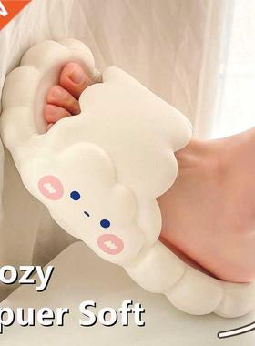 Summer Women Men's Slippers Thick Platform Beach Slide Sanda