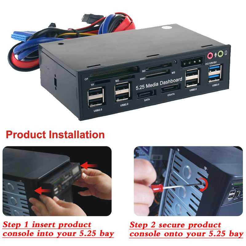 USB 3.0 Multifunction 5.25